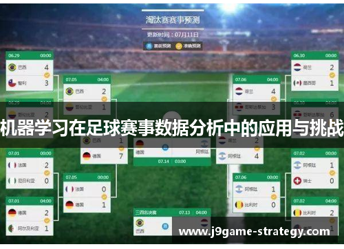 机器学习在足球赛事数据分析中的应用与挑战